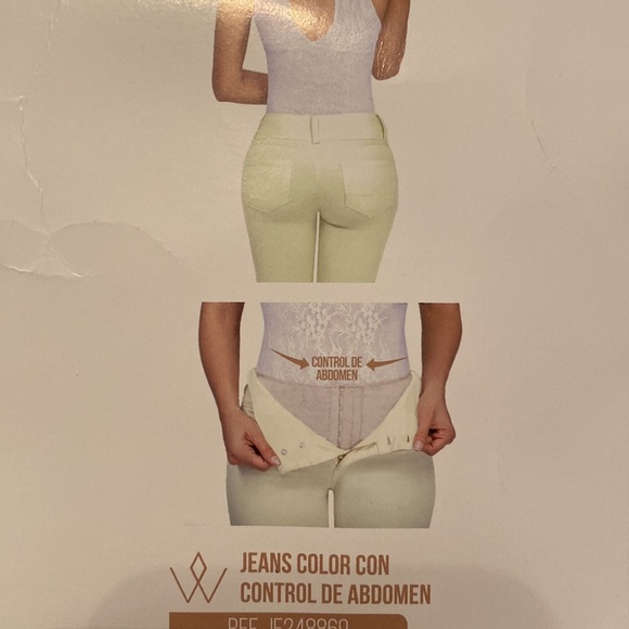 Sold ✨L•O•W•L•A   Authentic Colombian Shapewear•Red•Jeans✨ - Picture 8 of 11